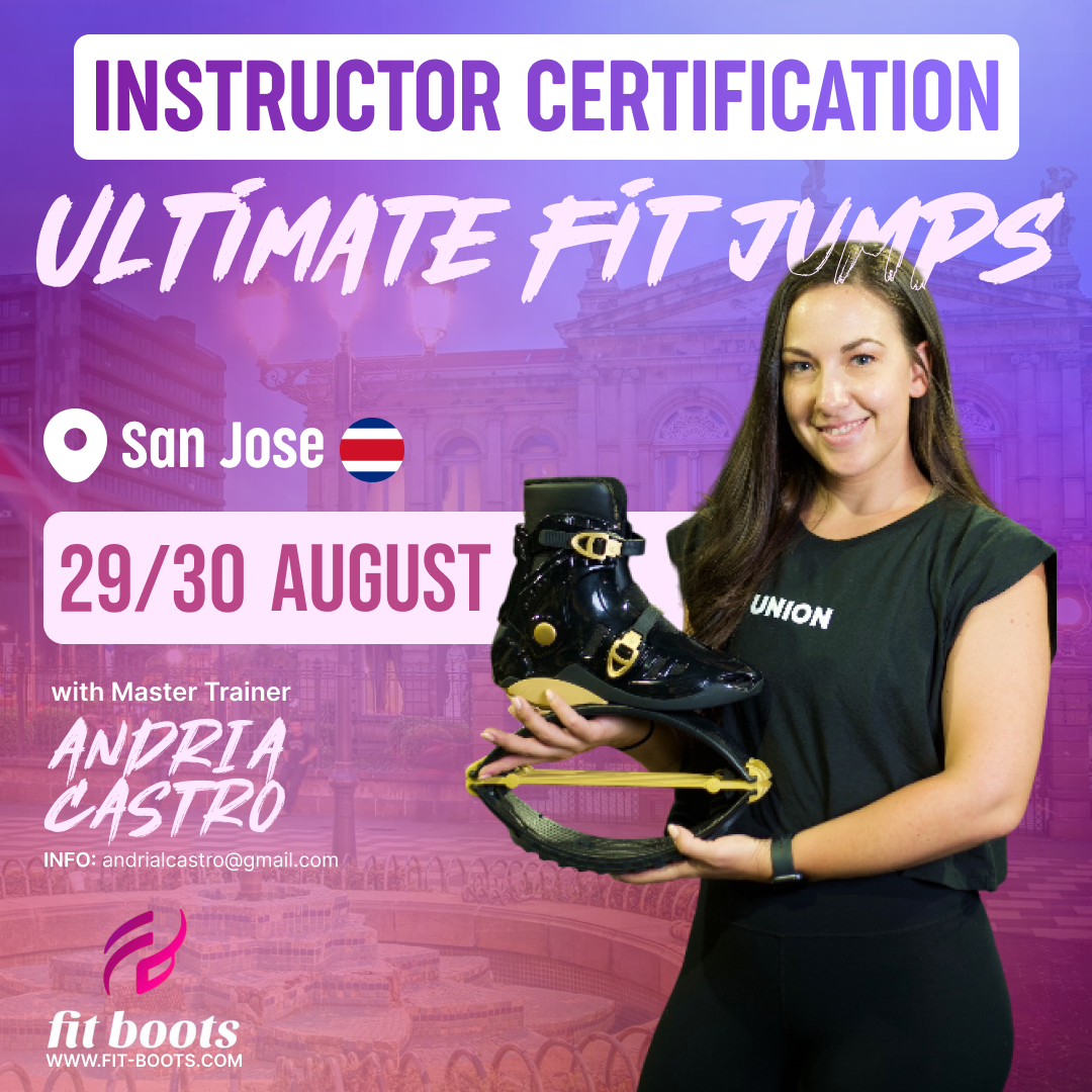 Ultimate Fit Jumps | 29–30 de agosto de 2026 | San José, Costa Rica | Master Trainer Andria Castro