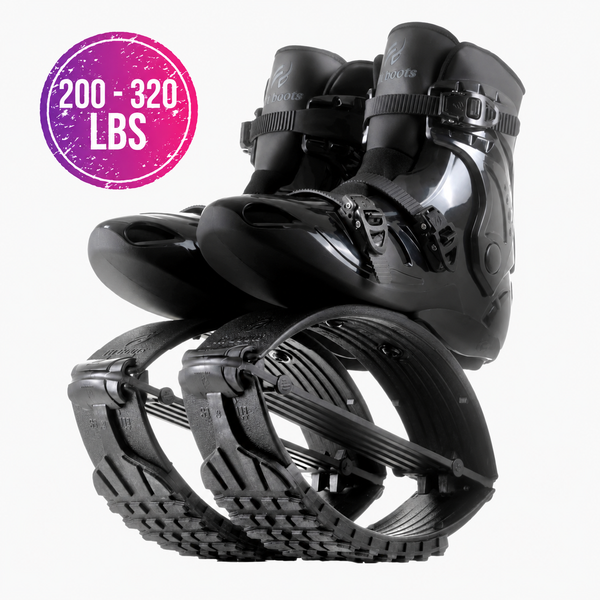 Fit Boots® X-Tense Noir – Bottes de rebond pour sportifs et utilisateurs intensifs