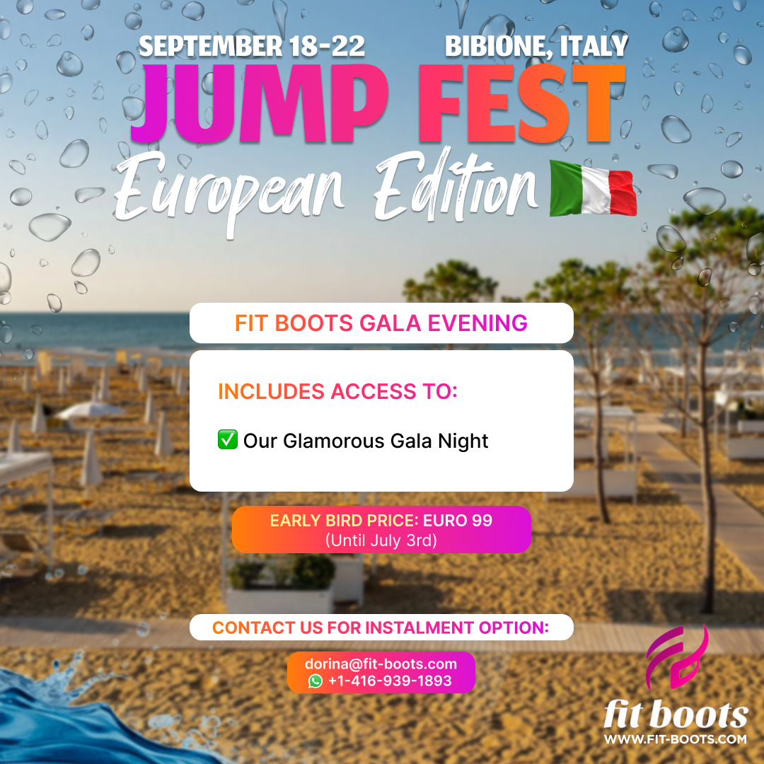 FIT BOOTS GALA EVENING  EARLY BIRD September 20, 2026 | Bibione, Italy