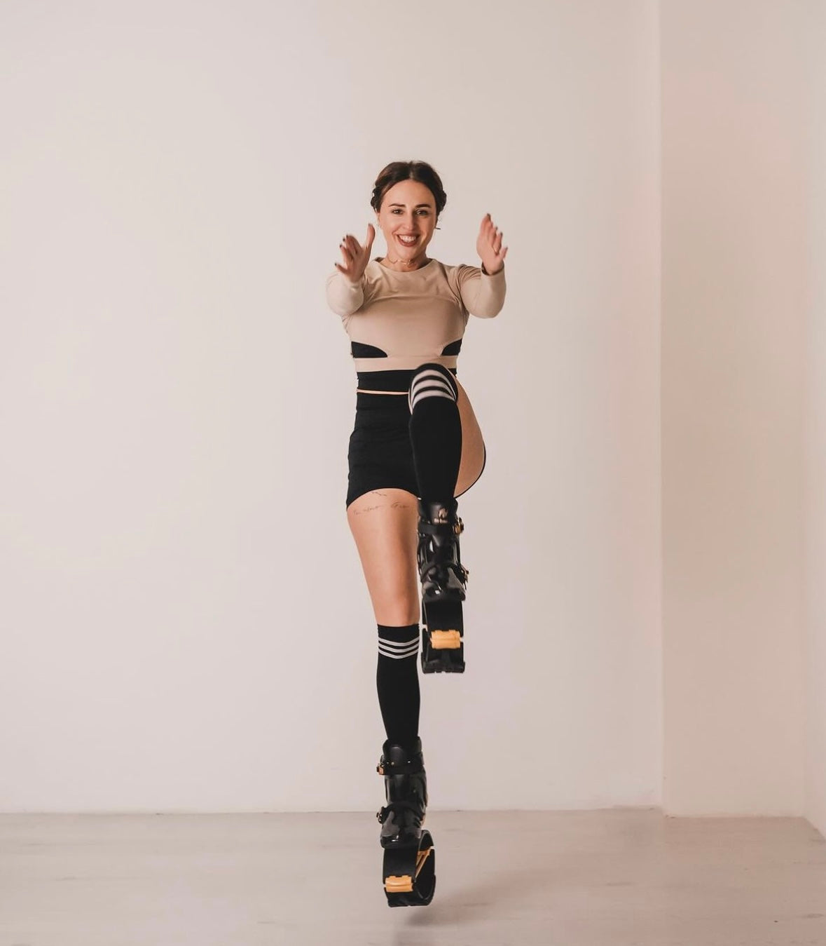 Fit Boots® X-Bound Black/Gold – Ultimate Jump Boots