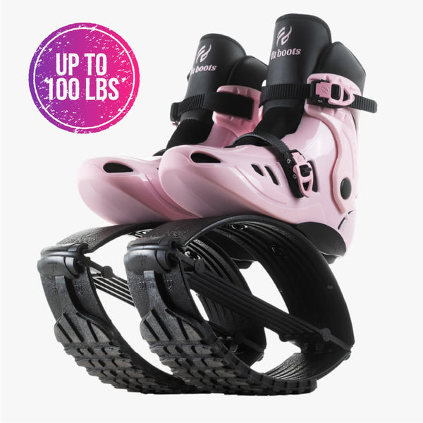 Botas Fit Boots® X-Joy Rosa – Botas de salto premium para crianças 