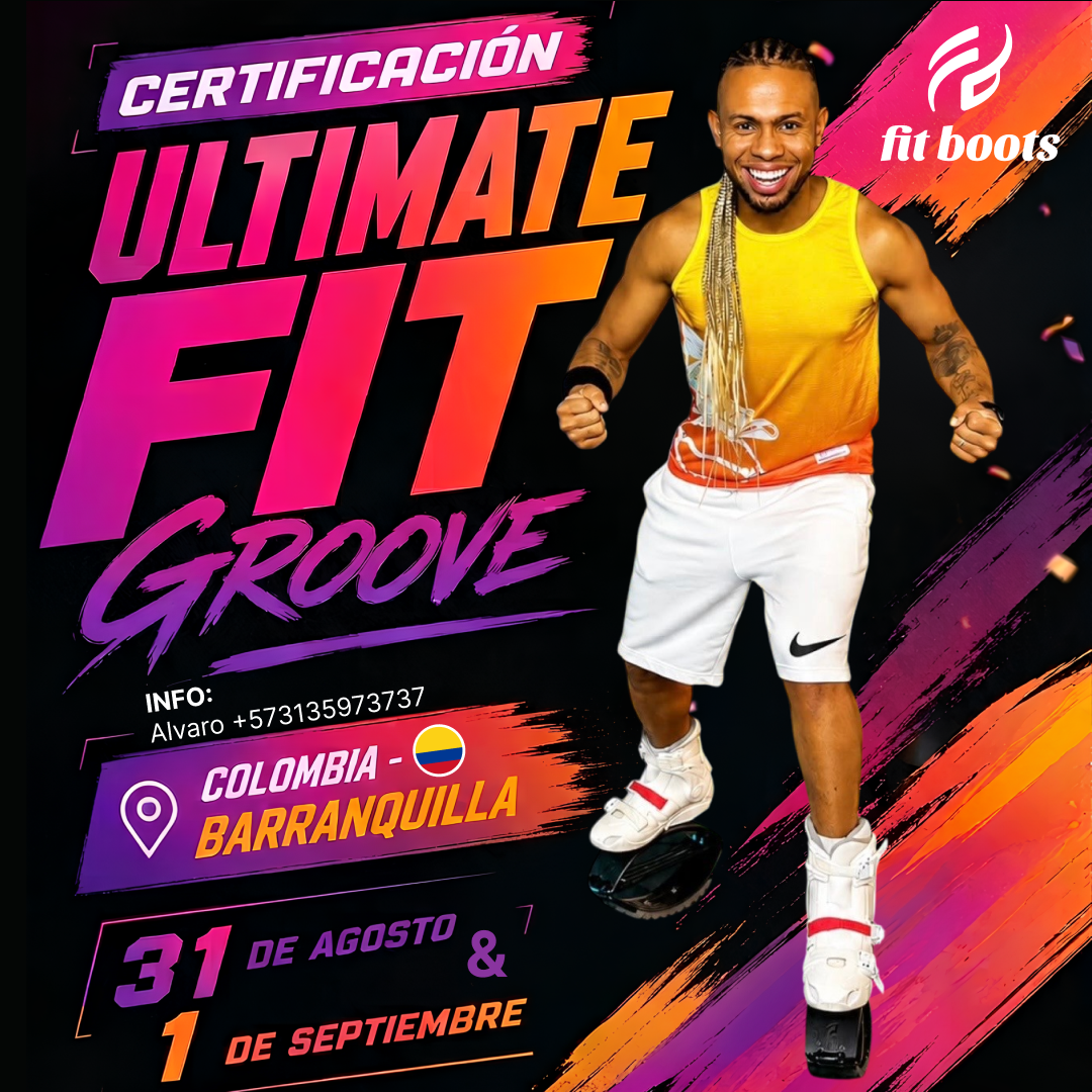 ¡Únete a la Certificación Ultimate Fit Groove en Barranquilla, Colombia / 31 de Agosto y 1 de Septiembre