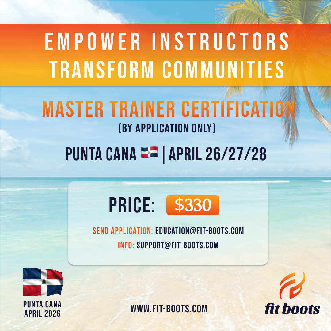 Master Trainer Certification in Punta Cana on April 26,27&28