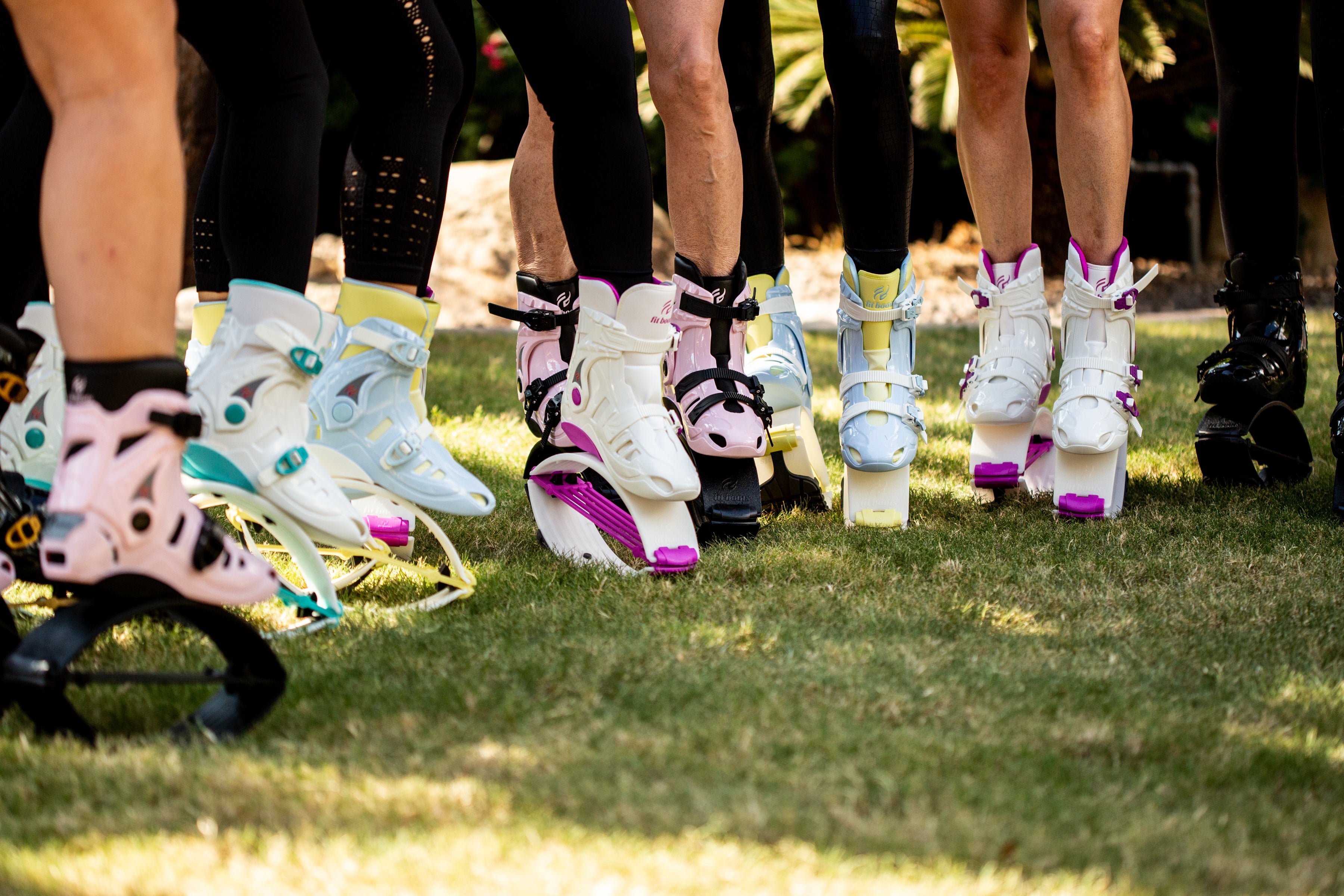 Colorful fitboots