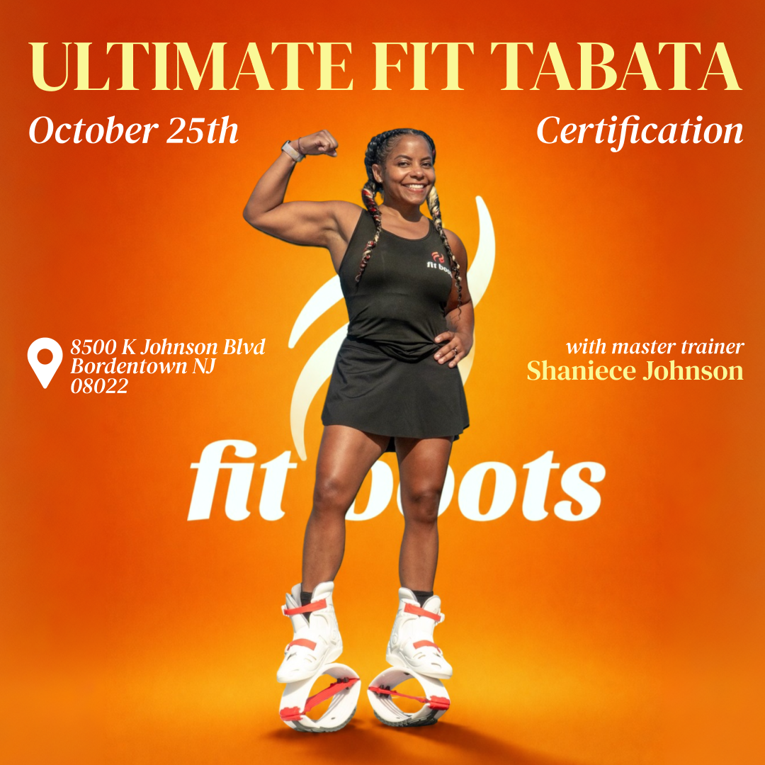 Ultimate Fit Tabata Certification | October 25 | Bordentown, NJ with Master Trainer Shaniece Johnson