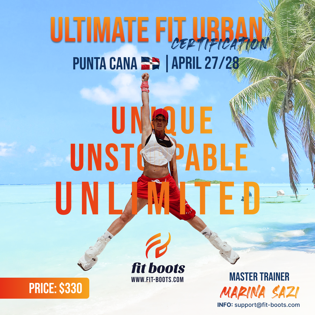 Ultimate Fit Urban Certification – Punta Cana | April 27–28 with Master Trainer Marina Sazi!
