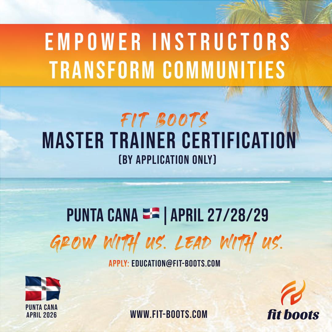 Master Trainer Certification in Punta Cana on April 26,27&28