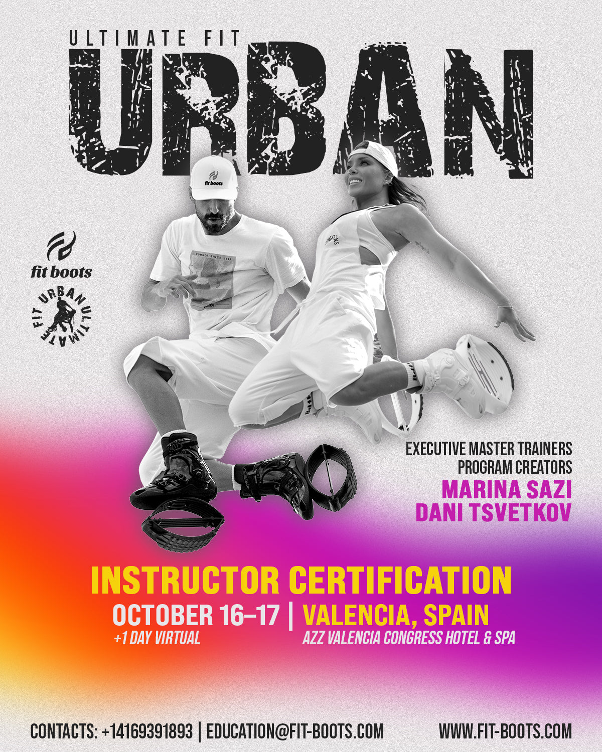 ULTIMATE FIT URBAN – Instructor Certification | Oct 16–17 | Valencia, Spain