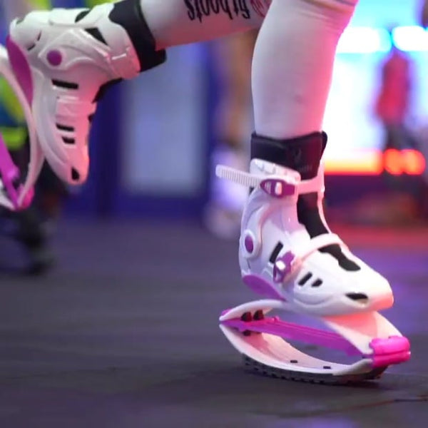 Fit Boots® X-Bound White/Purple – Ultimate Jump Boots Hover