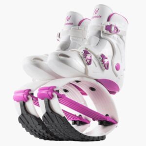 fit boots stivali di rimbalzo bianco rosa