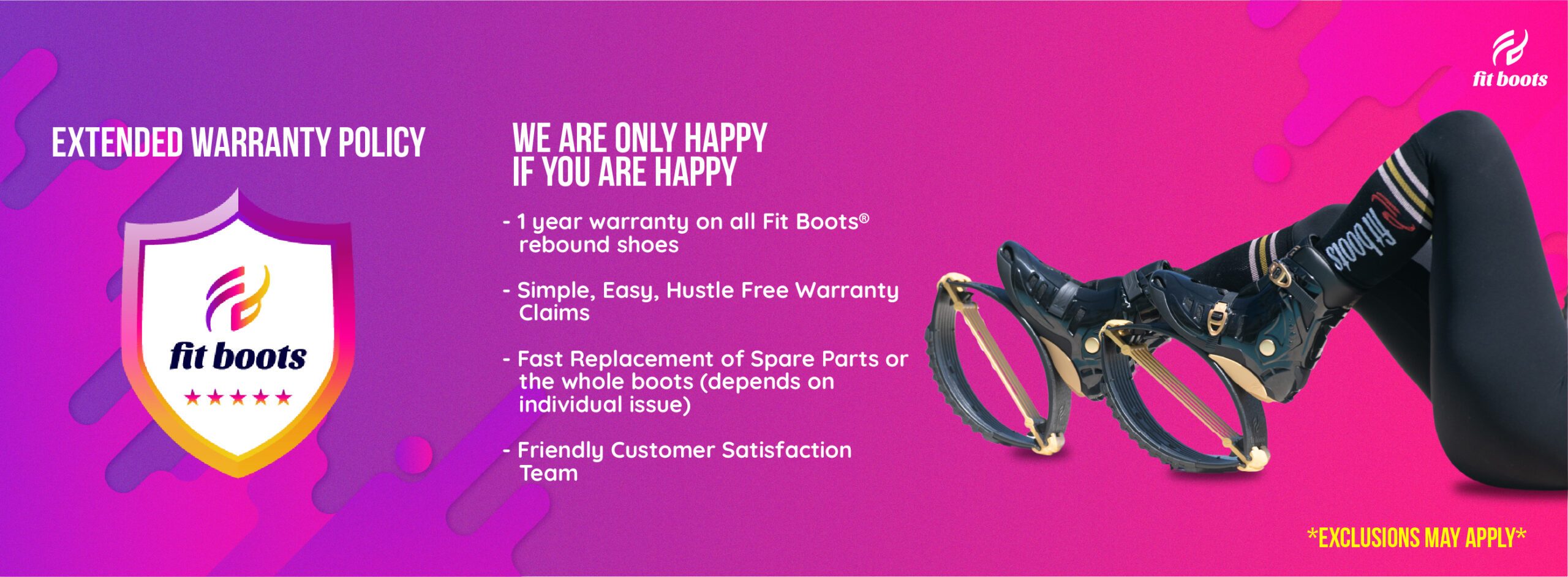 warranty fit boots