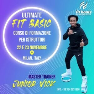 Cours de formation Ultimate FIT BASIC – 22 et 23 novembre à Milan avec il Master Trainer Junior Vick !