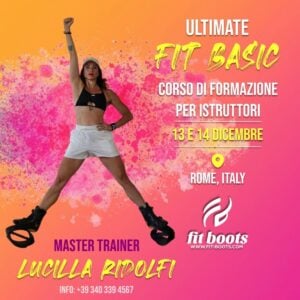 Corso de Formação Ultimate FIT BASIC – 13 e 14 de Dezembro em Roma com Lucilla!