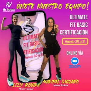 ¡Certificación Online ULTIMATE FIT BASIC - 30 y 31 de Agosto con Master Trainers Lizeth Rovira i Maribel Quijano!