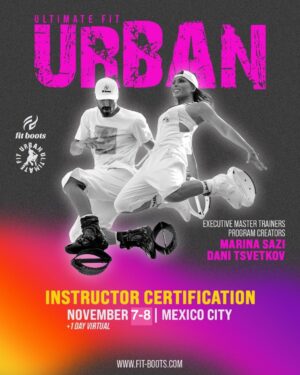 Ultimate Fit Urban Instructor Certification – Mexico City, November 8-9 with Marina Sazi & Dani Tsvetkov